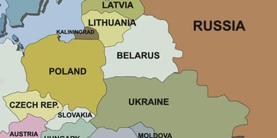 Bản đồ của bản đồ Estonia nước xung quanh