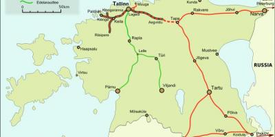 Bản đồ, chi tiết tuyến đường sắt